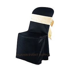 เช่าเก้าอี้ผูกโบว์ทอง