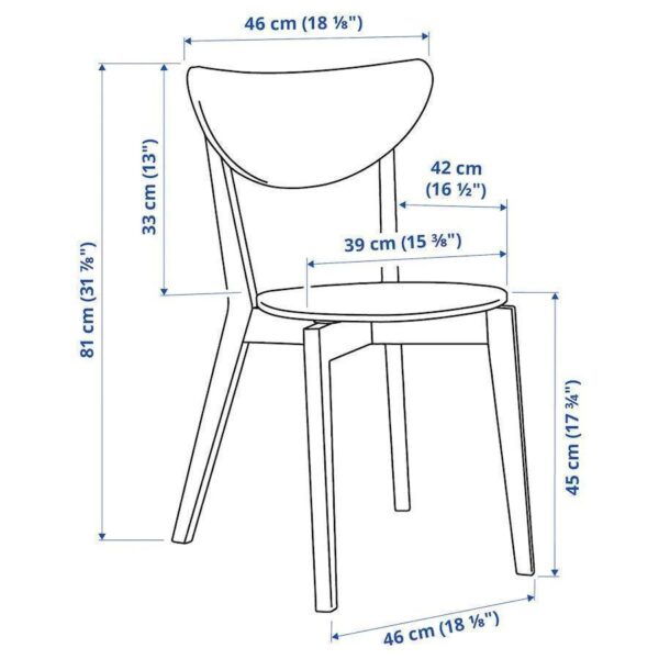 เก้าอี้จัดงาน C011-Dimension