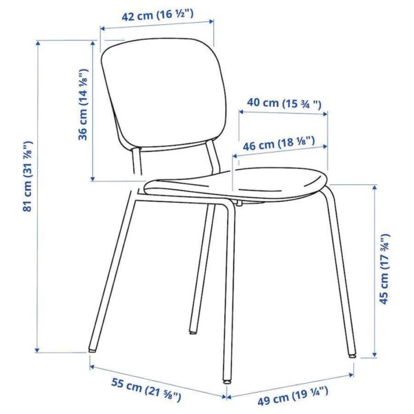 เก้าอี้จัดงาน C012-Dimension