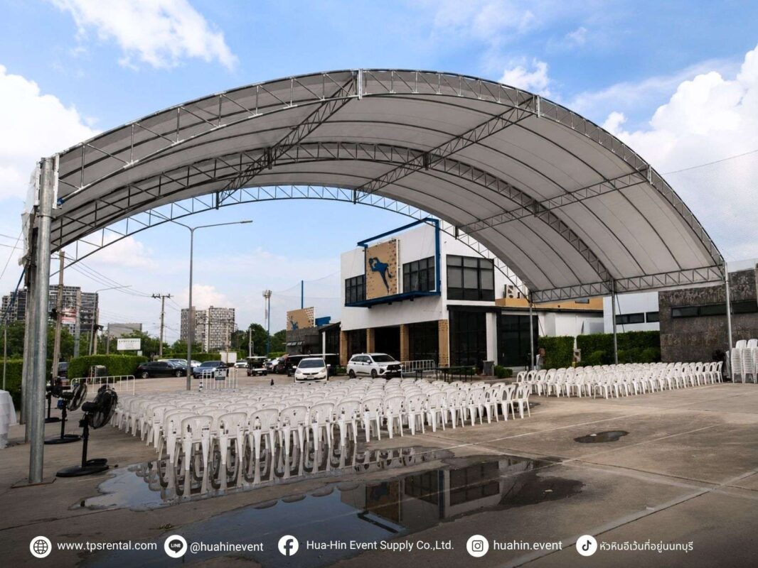 วิธีเลือกพัดลมระบายอากาศสำหรับงานอิเวนต์ที่จัดในเต็นท์